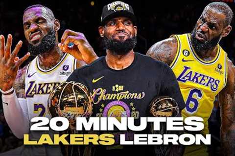 LeBron James GREATEST Lakers Moments for 20 Minutes Straight 🐐