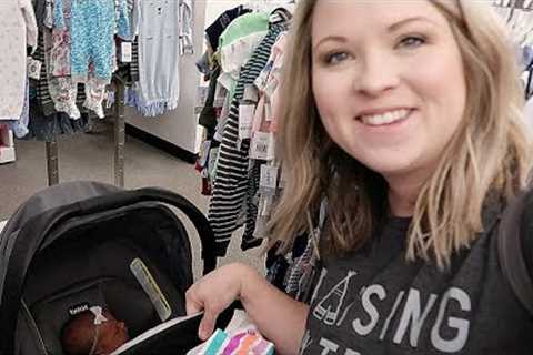 SHOPPING WITH MY NEWBORN BABY