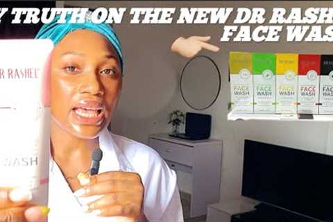MY HONEST REVIEW ON THE NEW DR RASHEL FACE WASH #niacinamide #vitaminc #hyaluronicacid #facewash