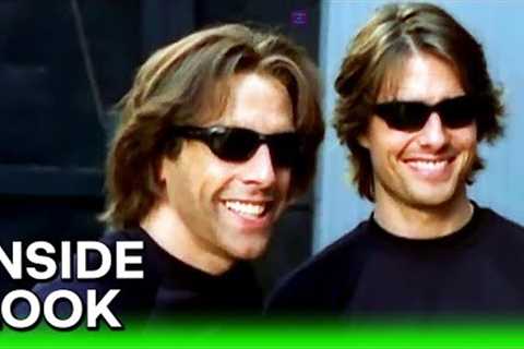 TOM CRUISE and his stunt double | MISSION: IMPOSSIBLE II - MTV Movie Awards 2000