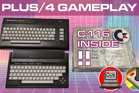 🔴 Commodore Plus/4 Gaming Gems &amp; A Surprise Unboxing! 🔥