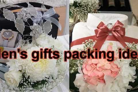 2022 Wedding gift packing for groom's/ suits,  shirt, groom gifts packing ideas for wedding