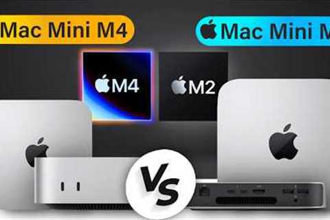 NEW M4 Mac Mini Vs M2 -  REVIEW OF SPECS!
