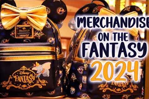 UPDATED DISNEY FANTASY CRUISE MERCHANDISE 2024 | DCL SHOPPING