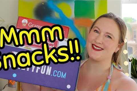 Yum! Unboxing 3 Snack Subscription Boxes