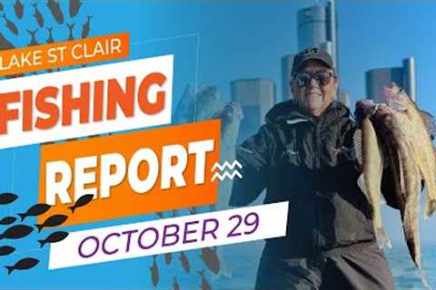 Lake St. Clair Fishing Report | October 29