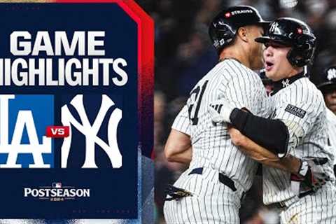Dodgers vs. Yankees World Series Game 4 Highlights (10/29/24) | MLB Highlights