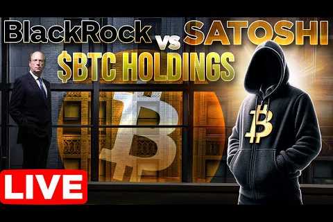 Bitcoin ETF Surpassing Satoshi?📈Crypto Market Update LIVE!🔴