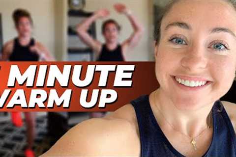 7 Minute Indoor Running Warm Up with Coach Holly