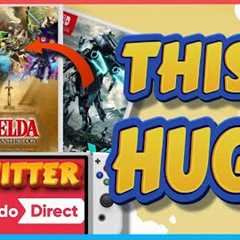 HUGE New Nintendo Switch Game Revealed! Zelda Ports Next? + Twitter Nintendo Direct Before Switch 2?