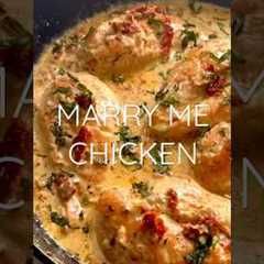 Make this easy Marry Me Chicken for dinner! #chicken #dinner #marryme #parmesanchicken