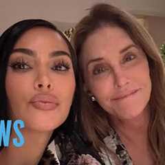 Kim Kardashian REUNITES With Step Brother Brody Jenner at Caitlyn Jenner’s Birthday Party | E! News