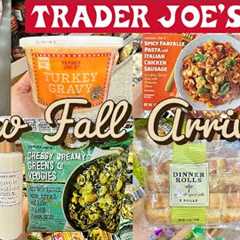 🤩 TRADER JOE’S NEW FALL ARRIVALS + SNEAK PEEK OF 11 NEW ITEMS & GROCERY HAULS 🛒