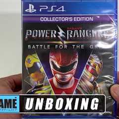 Power Rangers: Battle for the Grid Collector's Edition Unboxing PS4