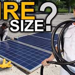 EASY Guide for SOLAR WIRE Size - (Tagalog)