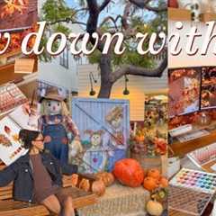 Slow Down With Me☕ cozy hobbies & saying goodbye to october