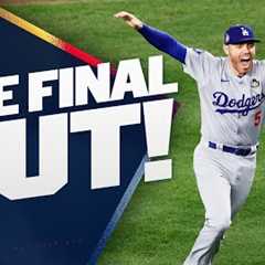 FINAL OUT: The Dodgers win the 2024 World Series!