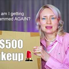 I bought a $500 makeup mystery box (the scam goes on)