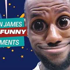 LEBRON JAMES FUNNY MOMENTS....