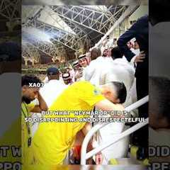 Shame On Neymar Jr 😤😏 #shorts #ronaldo #alnassr #shortsvideo