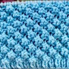 Easy New Knitting Stitch Pattern For Sweater/Cardigan/Scarf And Beginners #Knitting