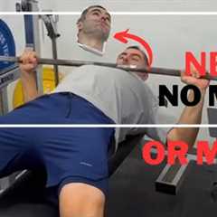 Why I LIFT my head when I BENCH PRESS. Shoulder Health and neck pain.