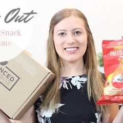 Taste Test Healthy Snacks - The Balanced Snack Box Unboxing