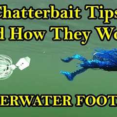 Chatterbait Fishing Lure Tips and How They Work Underwater (Underwater Bass Fishing Lures)