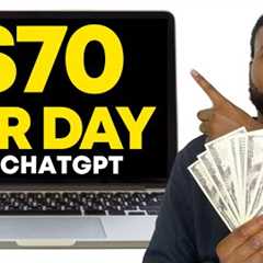 3 GENIUS Ways to Make Money Online With ChatGPT ($70+/Day)