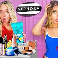 SURPRISING MY BEST FRIEND WITH A SEPHORA SHOPPING SPREE! **No Budget**