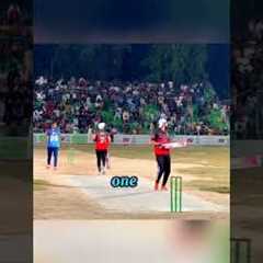 6 boll and 21 runs for TM Big fight #cricket #popular #trending #sports