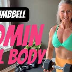 30 min Weight training at home! DUMBBELL WORKOUT full body