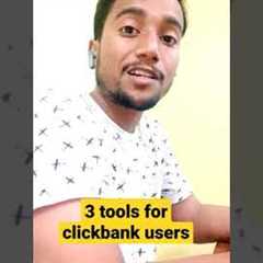 3 best tools for clickbank affiliate marketers 💥💥#shorts #clickbank