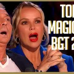 TOP 3 BEST MAGICIANS 2024 - Britain's Got Talent!