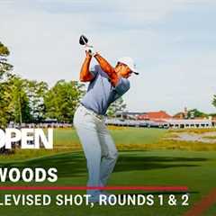 2024 U.S. Open Highlights: Tiger Woods | Every Televised Shot