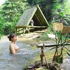 160 Day Living In The Forest, Build Shelter In Wild, Great Survival Trip, Cooking. Timelapse Video