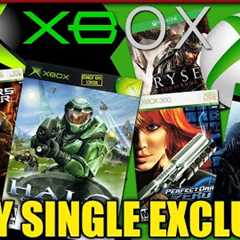 Every Xbox Exclusive EVER - The Downfall of Xbox Exclusives from OG Xbox to Next Gen