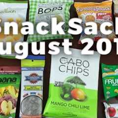 Snack Sack August 2015 Unboxing Review + Coupon - Healthy Subscription Box