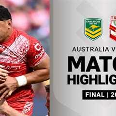 Pacific Championships 2024 | Kangaroos v Tonga XIII | Match Highlights