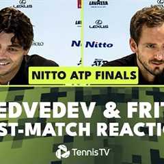 I Think He's Really Funny To Be Honest - Fritz & Medvedev Press Conferences After Opener