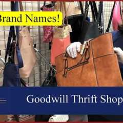 Brand Names! Goodwill Shopping: Purses, Handbags, Tags, Logos, Vintage Chairs - Thrift with Dr. Lori