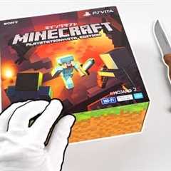 PlayStation Vita MINECRAFT Console Unboxing! (PS Vita Special Edition)