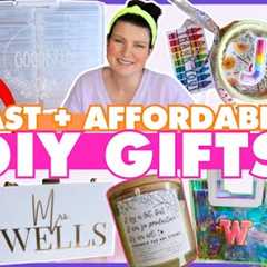 DIY gifts people ACTUALLY want to get! ✨ Perfect for Moms, Teachers, Brides, Grads on a budget