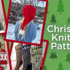 My Favorite Christmas Themed Knitting Patterns