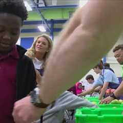 Joe Burrow Foundation visits local school to educate on healthy eating, tackle food insecurity