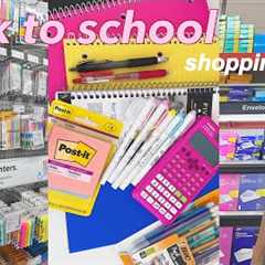 Back to school supplies shopping and haul