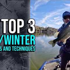 My 3 Top Fall:Winter Bass Lures And Techniques