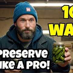 Top 10 Survival Food Preservation Methods for Your Prepper Pantry