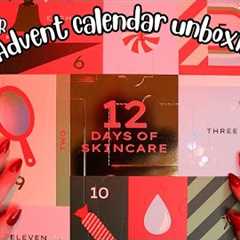 ASMR Unboxing the 2024 Target Skincare Advent Calendar 🎁✨