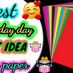 Best Friend Birthday Gift Idea With Paper/Easy & Beautiful Birthday Card Making 2024